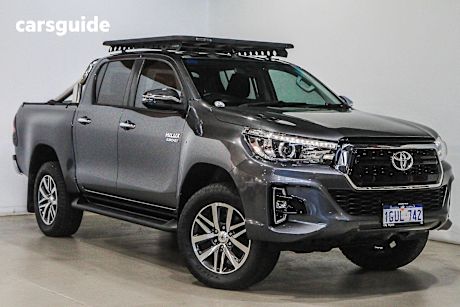 Grey 2019 Toyota Hilux Double Cab Pick Up Sr5 (4X4)