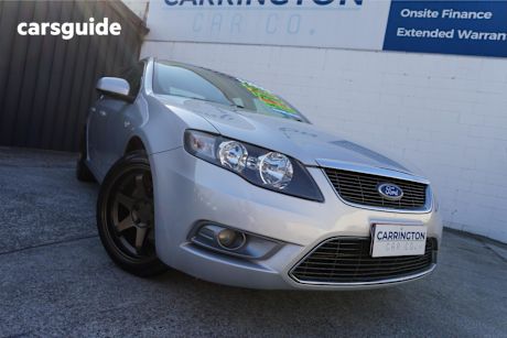 Silver 2010 Ford Falcon Sedan G6