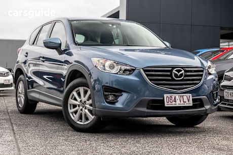 Blue 2015 Mazda CX-5 SUV MAXX SPORT 4X4