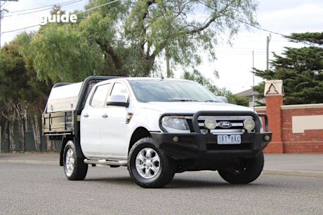 White 2015 Ford Ranger Dual Cab Utility Xls 3.2 (4X4)