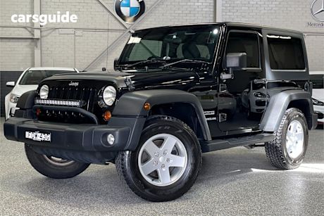 Black 2011 Jeep Wrangler Sedan SPORT 4X4