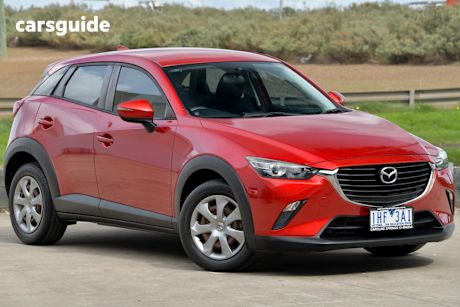 Red 2016 Mazda CX-3 SUV NEO F