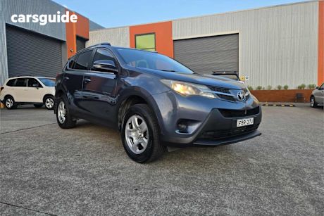 Blue 2013 Toyota RAV4 SUV GX F