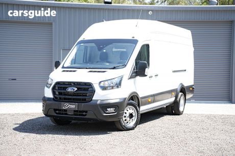 White 2021 Ford Transit Commercial 430E R