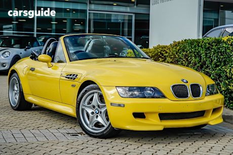 Yellow 1998 BMW M Sedan R