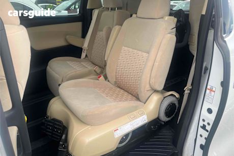 White 2016 Toyota Vellfire Commercial WELCAB MOTORIZED DISABILITY CHAIR, SEAT OUT