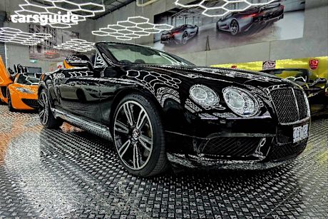 Black 2013 Bentley Continental Convertible GTC 4X4