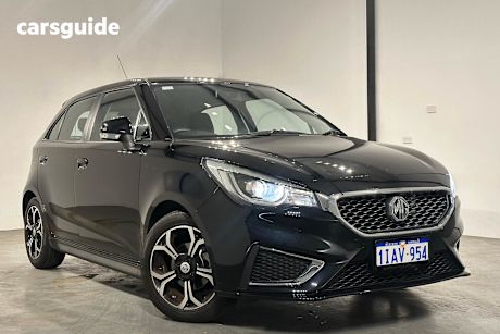 Black 2023 MG MG3 Hatchback Excite (With Navigation)