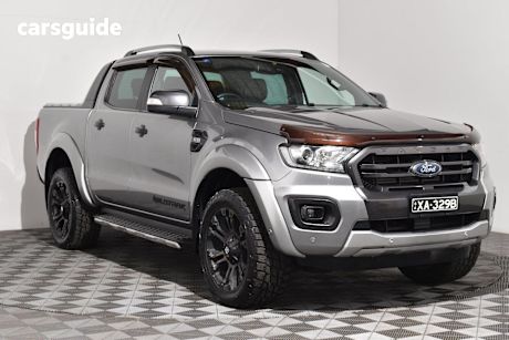 Silver 2019 Ford Ranger Ute Tray WILDTRAK 4X4