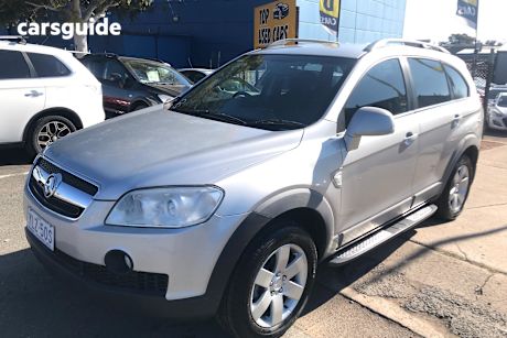 Silver 2008 Holden Captiva Wagon Cx (4X4)