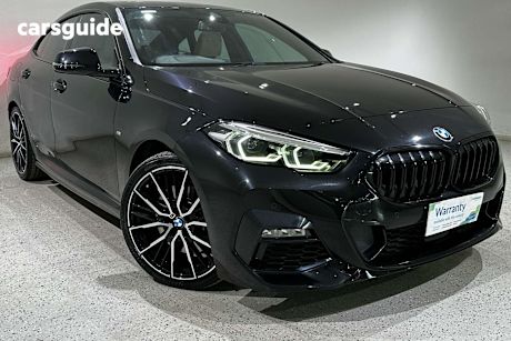 Black 2022 BMW 2 Sedan 220I M SPORT F