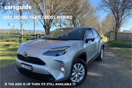 Silver 2022 Toyota Yaris Cross Wagon Gx Hybrid