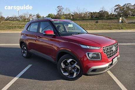 Red 2021 Hyundai Venue SUV ACTIVE F