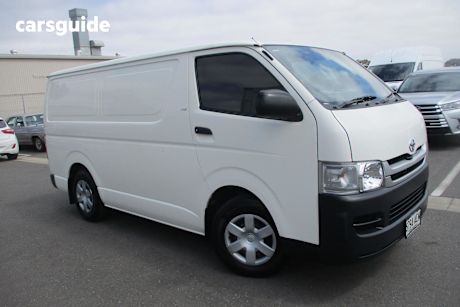 White 2009 Toyota HiAce Commercial TRH201R R
