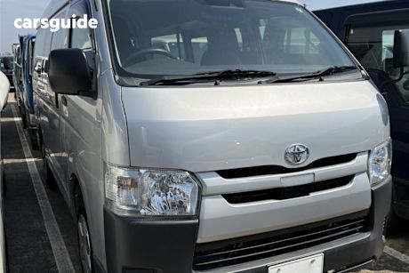 Silver 2018 Toyota HiAce Commercial VAN DX, VAN CAMPERVAN
