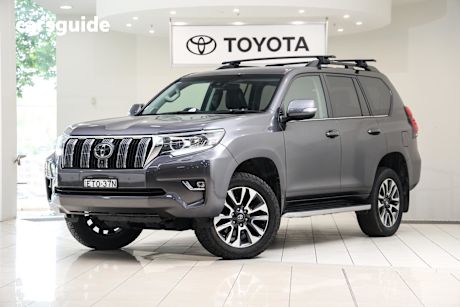 Grey 2022 Toyota Landcruiser Prado SUV VX 4X4