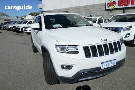 White 2014 Jeep Grand Cherokee Wagon Limited (4X4)