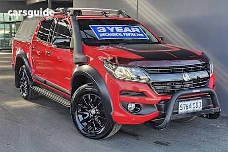 Red 2019 Holden Colorado Ute Tray Z71 4X4