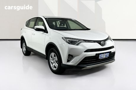 White 2017 Toyota RAV4 Wagon Gx (2Wd)