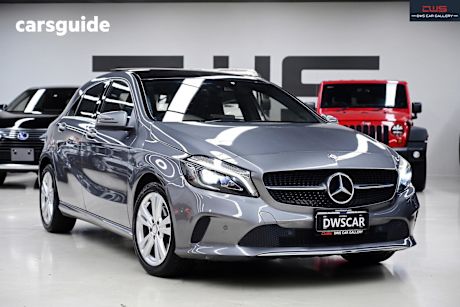 Grey 2017 Mercedes-Benz A180 Hatchback
