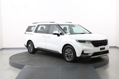 White 2022 Kia Carnival Wagon S