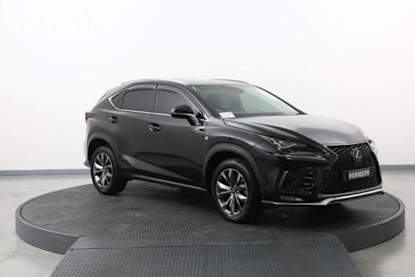 Black 2018 Lexus NX300 Wagon F Sport (Fwd)