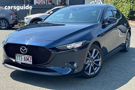 Blue 2020 Mazda Mazda3 Hatch G20 EVOLVE F