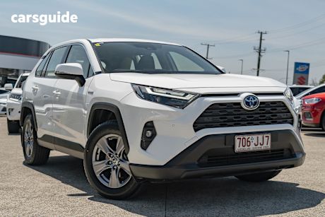 White 2024 Toyota RAV4 SUV GX F