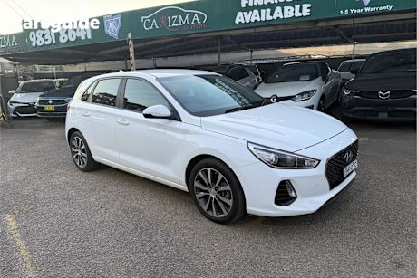 White 2017 Hyundai I30 Hatchback Elite