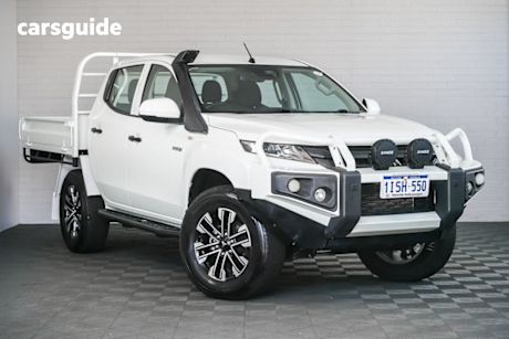 White 2022 Mitsubishi Triton Double Cab Pick Up Glx+ (4X4)
