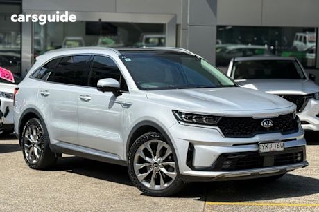 Silver 2020 Kia Sorento Wagon Gt-Line (4X4)