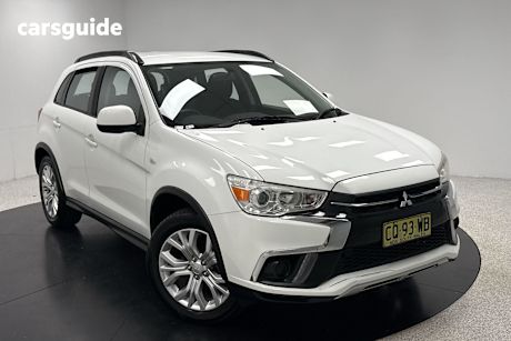 White 2018 Mitsubishi ASX SUV ES F