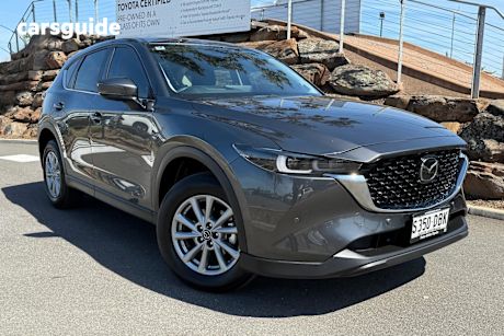 Grey 2024 Mazda CX-5 SUV G25 MAXX SPORT F