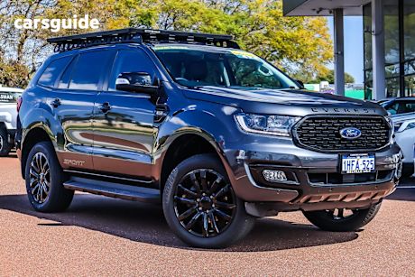 Grey 2020 Ford Everest SUV SPORT 4X4
