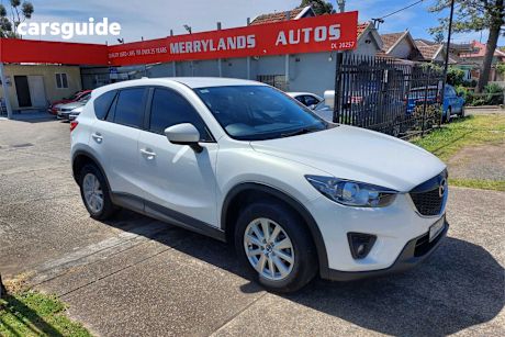 White 2013 Mazda CX-5 Wagon Maxx Sport (4X4)