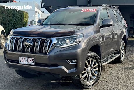 Grey 2018 Toyota Landcruiser Prado SUV KAKADU 4X4