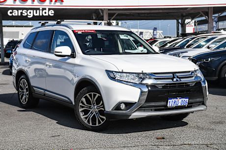 White 2016 Mitsubishi Outlander Wagon Xls (4X4)