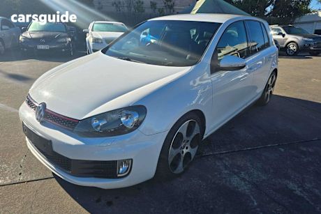 White 2012 Volkswagen Golf Hatch GTI F