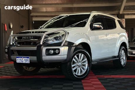 White 2018 Isuzu MU-X SUV LS-T 4X4