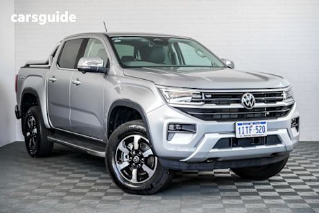 Silver 2024 Volkswagen Amarok Dual Cab Utility Style Tdi600 4Motion