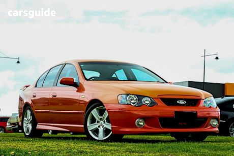 Orange 2004 Ford Falcon Sedan Xr6