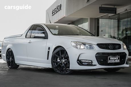 White 2015 Holden UTE Utility Ss-V