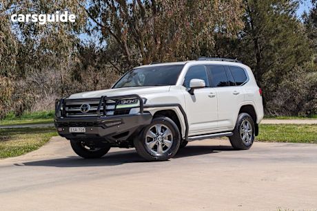 White 2022 Toyota Landcruiser SUV VX 4X4