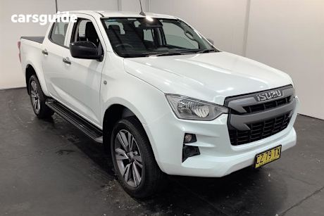White 2020 Isuzu D-MAX Crew Cab Utility Sx (4X2)