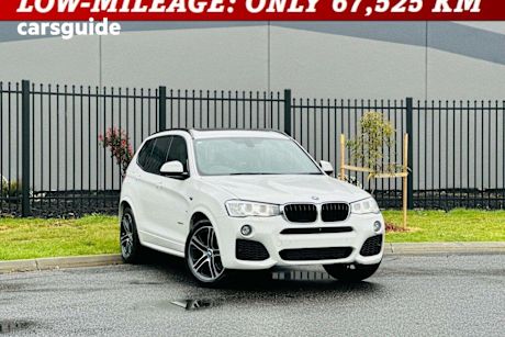 White 2016 BMW X3 SUV XDRIVE20D 4X4