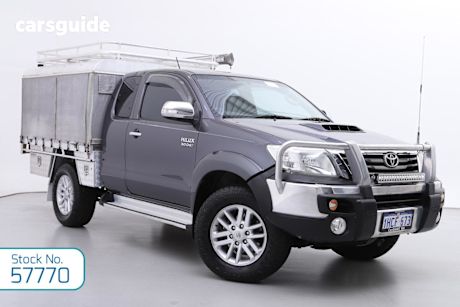 Grey 2014 Toyota Hilux X Cab Pickup Sr5 (4X4)