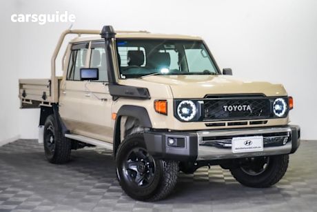 Gold 2025 Toyota Landcruiser Double Cab Chassis Lc79 Gxl + Diff Locks