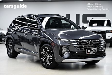 Grey 2021 Hyundai Tucson SUV ELITE N LINE 4X4