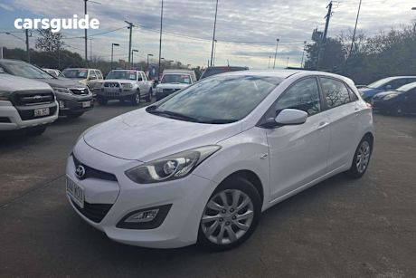 White 2013 Hyundai I30 Hatch ACTIVE F
