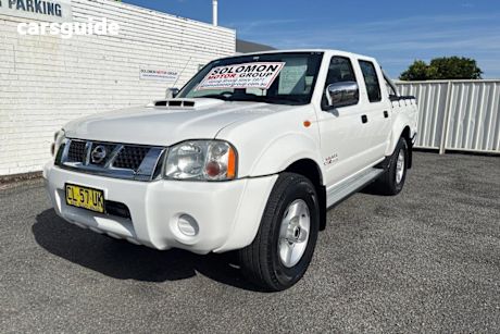 White 2012 Nissan Navara Dual Cab Pick-up St-R (4X4)